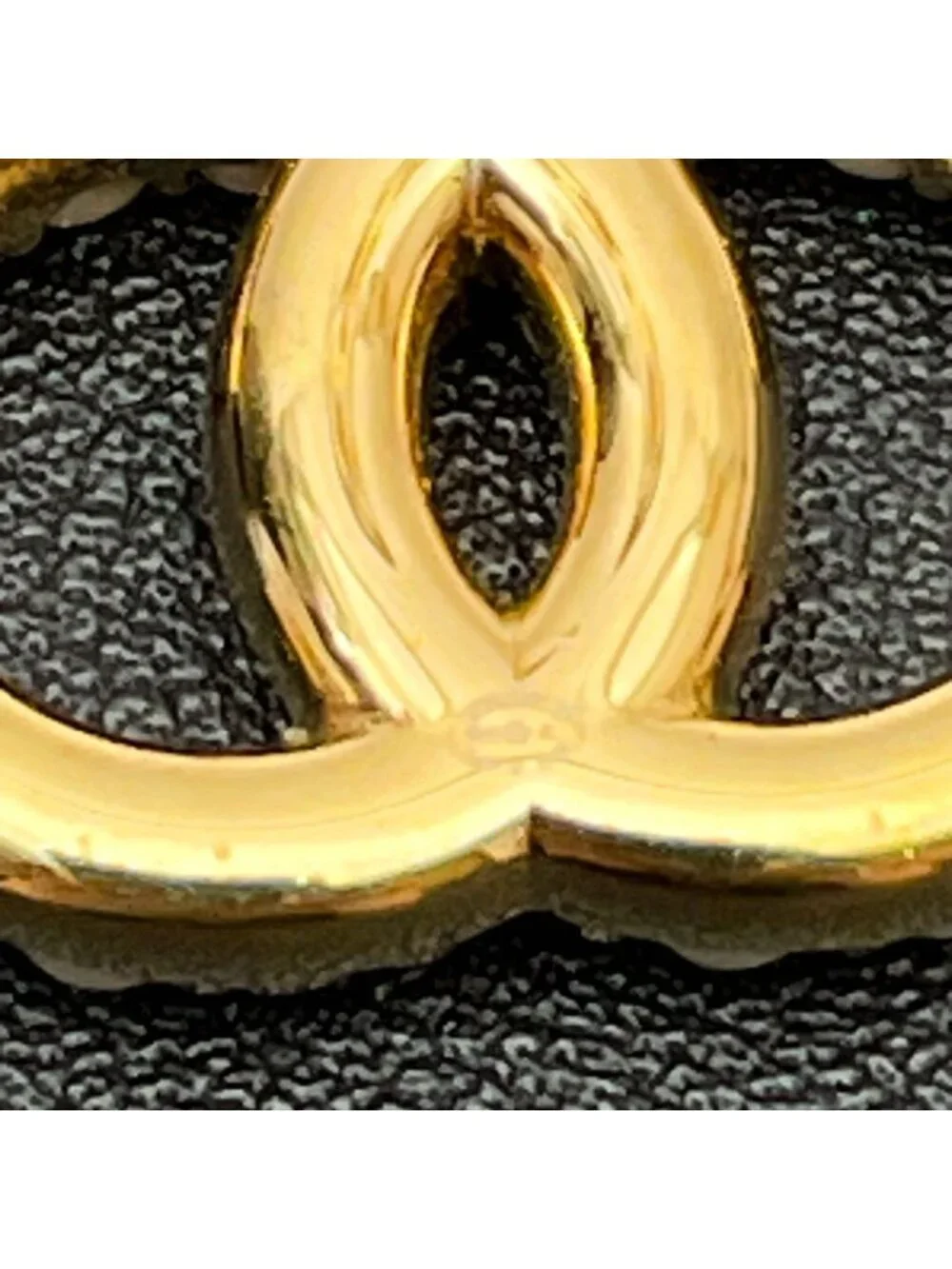 Chanel CC Logo Brooch Pearl Rhinestone Gold